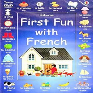 کارتون آموزش زبان فرانسوی first fun word french