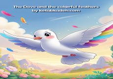 The Dove and the Colorful Feathers