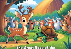 The Great Race of the Deer and the Turtle