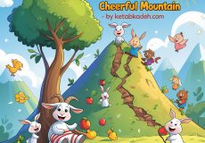 The Playful Goat and the Cheerful Mountain