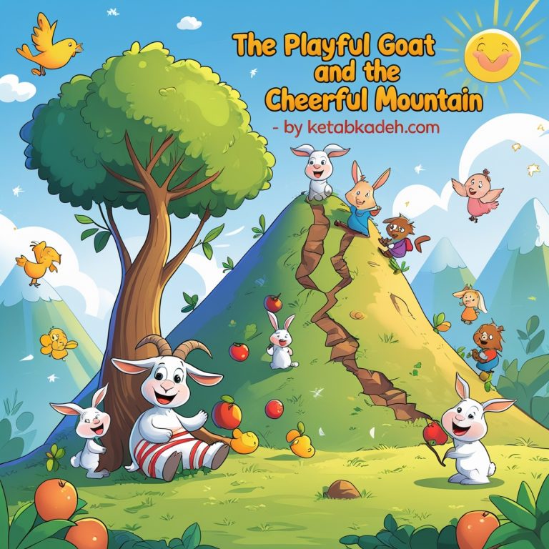 The Playful Goat and the Cheerful Mountain