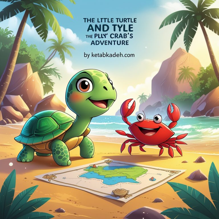 The Little Turtle and the Playful Crab’s Adventure