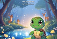 The Little Turtle and the Lake of Wishes