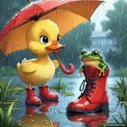 The Little Duck and the Lost Boot