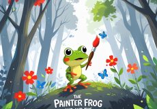 The Painter Frog and the Colorless Forest