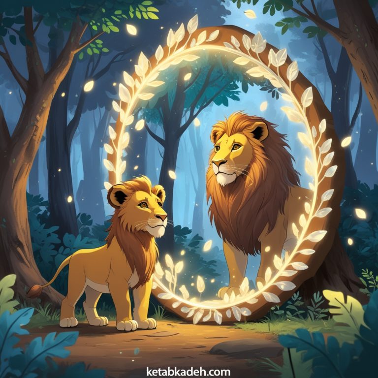 Little Lion and the Mirror of the Forest
