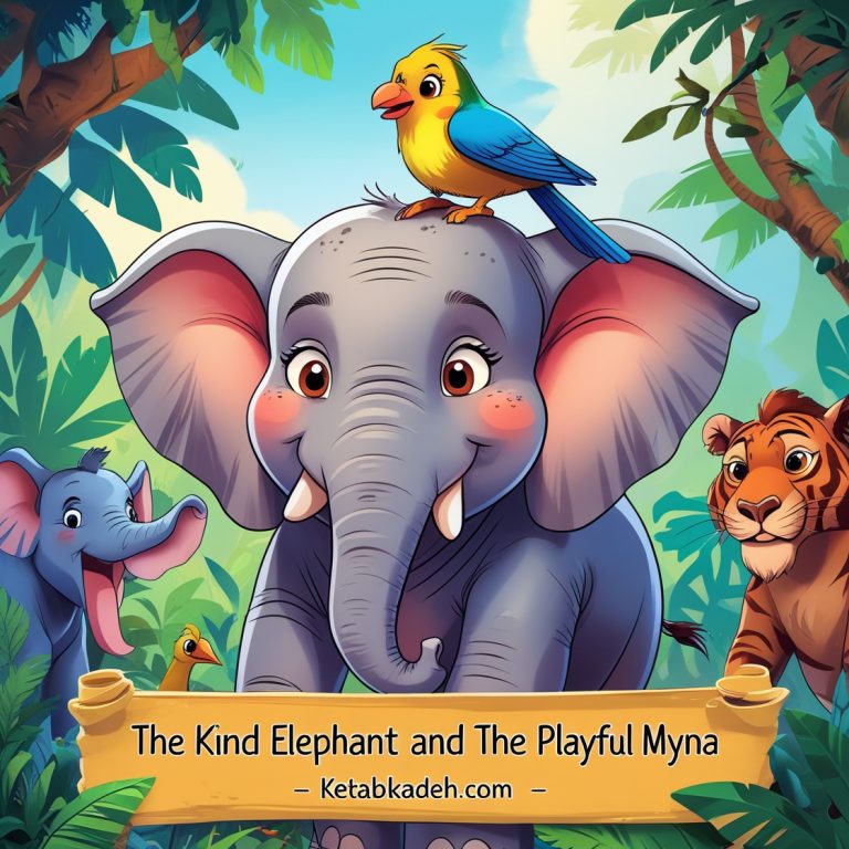 The Kind Elephant and the Playful Myna