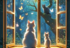 The White Cat and the Magic Window