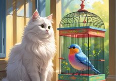 The Curious Cat and the Birdcage Secret