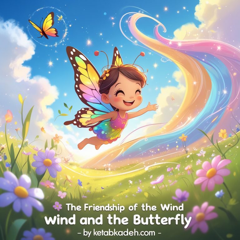 The Friendship of the Wind and the Butterfly