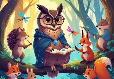 The Wise Owl and the Silent Forest