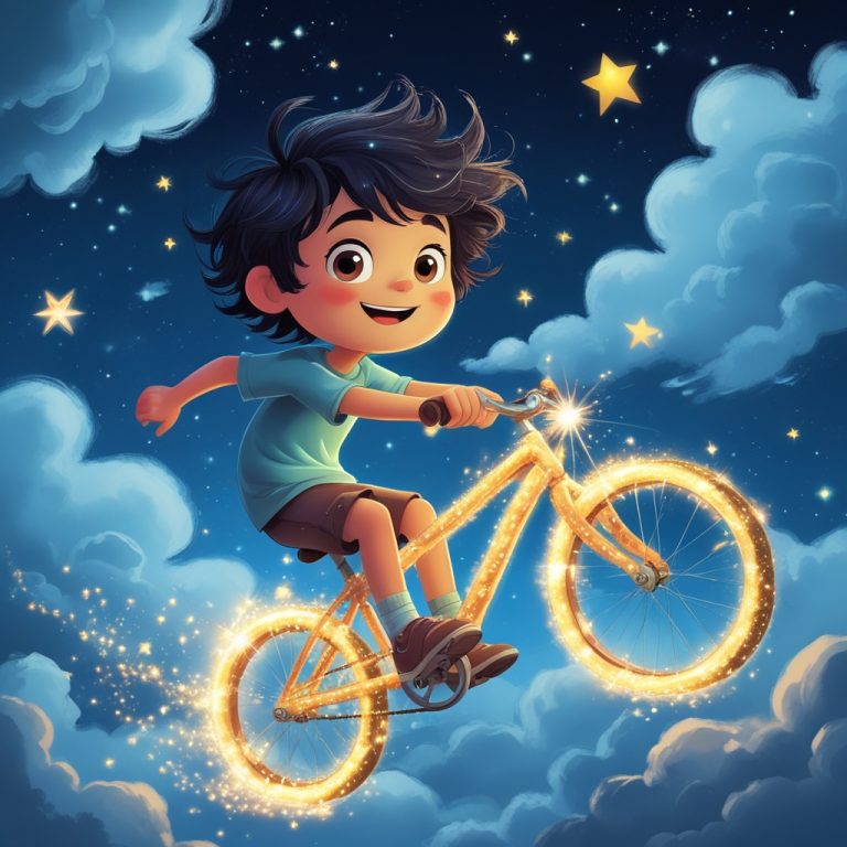 The Magic Bicycle and the Wind Boy