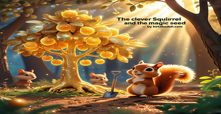 The Clever Squirrel and the Magic Seed