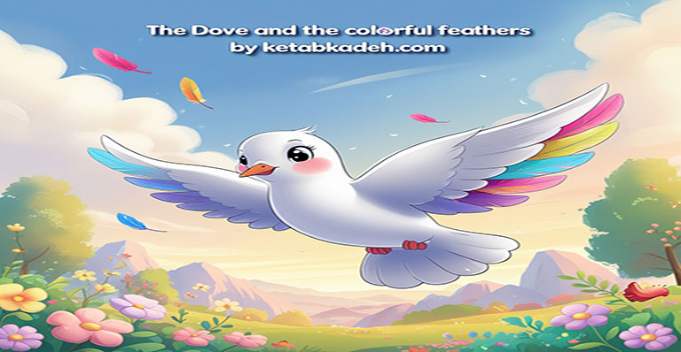The Dove and the Colorful Feathers